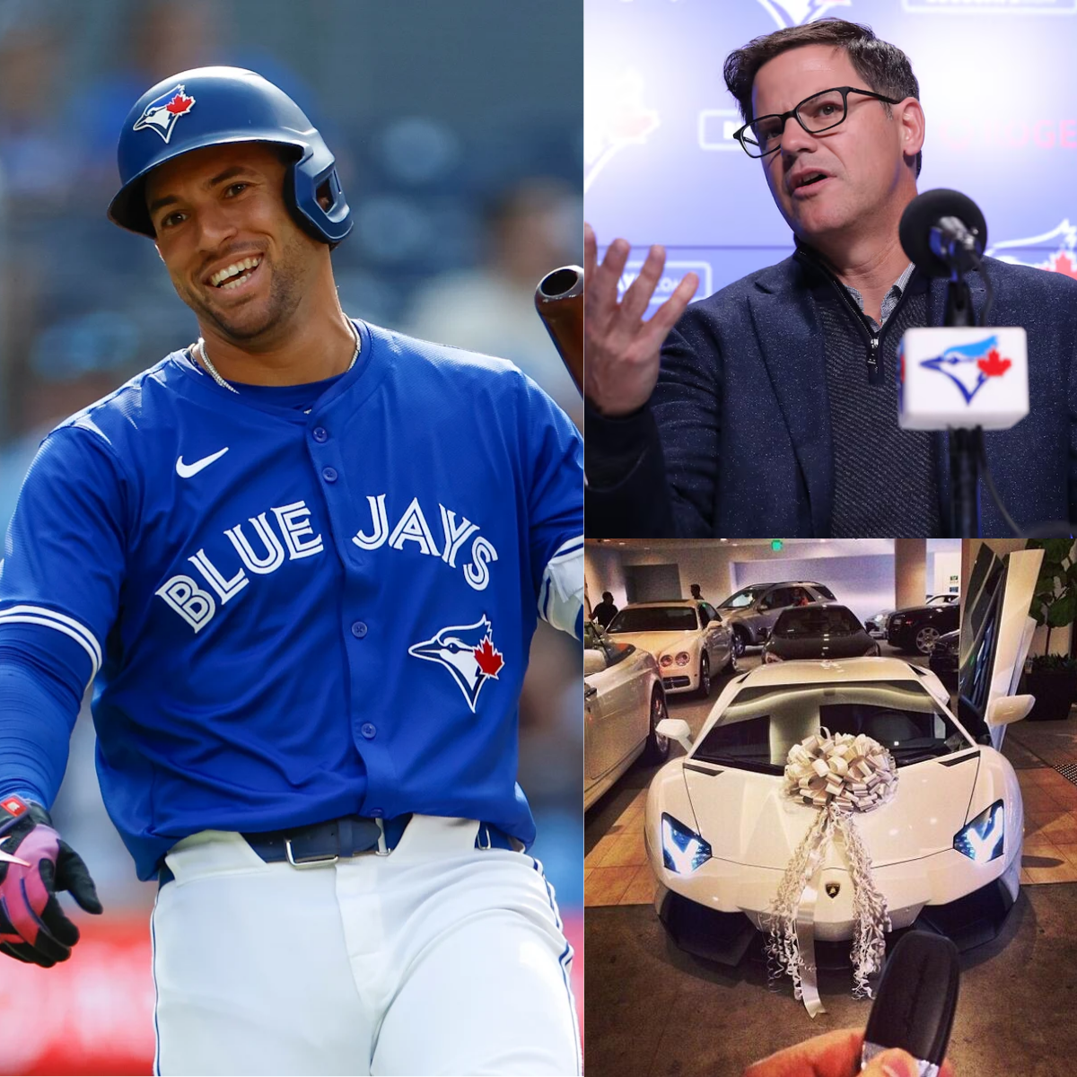 He deserved it—Following his outstanding performance and impressive progress, the Toronto’ CEO gifted baseball star George Springer a Lamborghini to encourage his long-term commitment to the team.merr